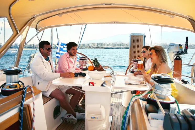 Crewed Sailing Yacht MYTHOS - Ocean Star 56.5 - 4 Cabins - Athens - Mykonos - Kos - Boatbookings