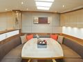 HELENE Yachtbau Brune Opus 68 - saloon dining area HELENE Yachtbau Brune Opus 68 - saloon dining area