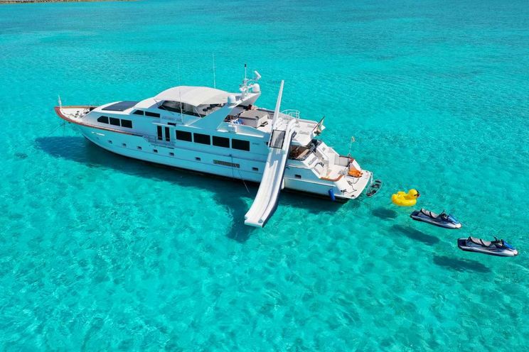 Charter Yacht ALEXANDRA JANE - Broward Marine 110 - 5 Cabins - 2019 - Nassau - Staniel Cay - Exumas