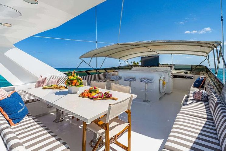 Charter Yacht ALEXANDRA JANE - Broward Marine 110 - 5 Cabins - 2019 - Nassau - Staniel Cay - Exumas