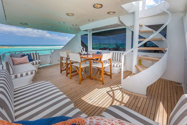 Charter Yacht ALEXANDRA JANE - Broward Marine 110 - 5 Cabins - 2019 - Nassau - Staniel Cay - Exumas