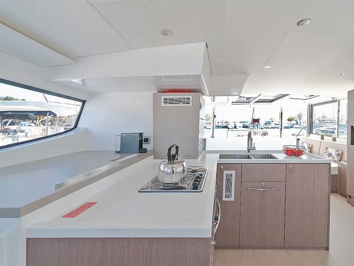 ABOUT TIME - Bali 4.8 - galley ABOUT TIME - Bali 4.8 - galley