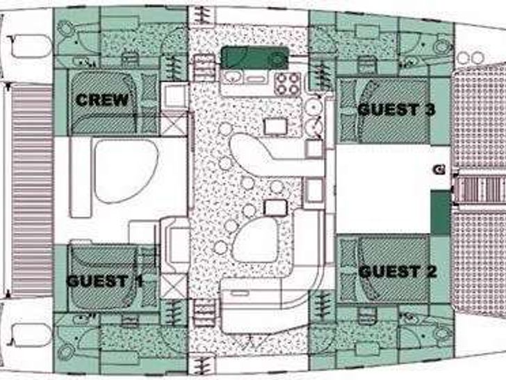 TURQUOISE TURTLE Voyage 50 - layout TURQUOISE TURTLE Voyage 50 - layout