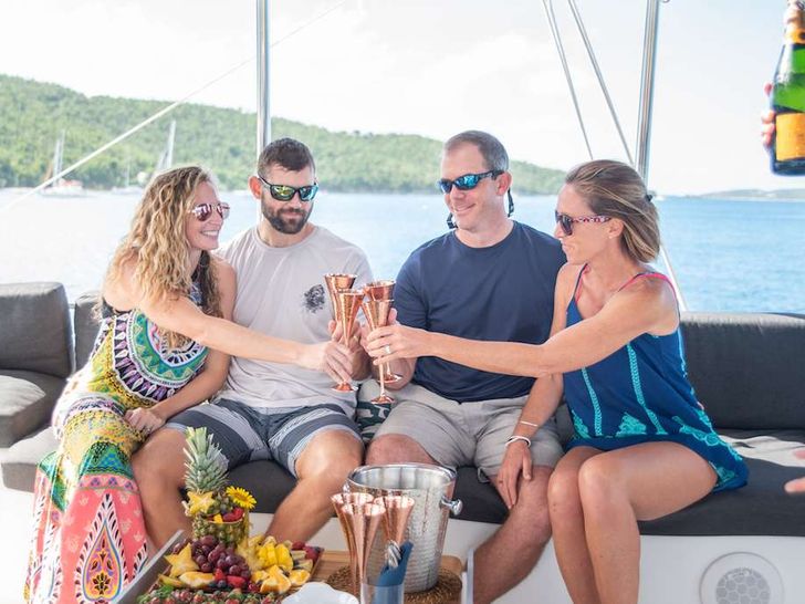 SEAHOME Lagoon 620 - flybridge seating SEAHOME Lagoon 620 - flybridge seating