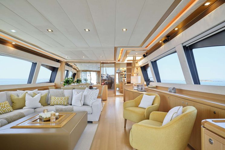 Charter Yacht JULIE M - Ferretti 830 - 4 Cabins - Athens - Mykonos - Paros