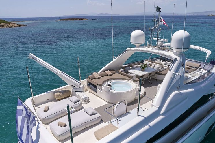 Charter Yacht JULIE M - Ferretti 830 - 4 Cabins - Athens - Mykonos - Paros