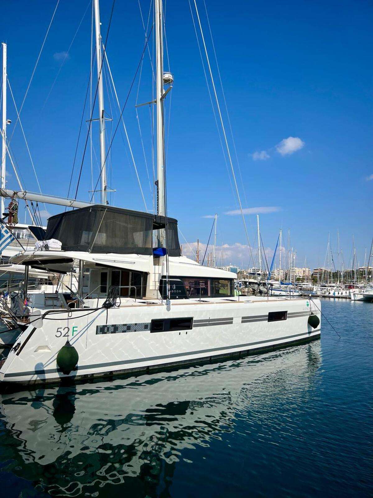 Charter Yacht LUCKY CLOVER - Lagoon 52 - 6 Cabins - Athens - Mykonos - Paros - Cyclades - Greece