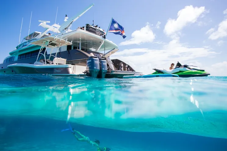 Charter Yacht UNBRIDLED - Crescent 115 - 4 Cabins - Nassau - Exumas - Staniel Cay - Bahamas