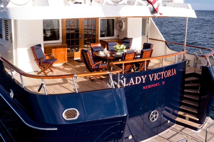 Charter Yacht LADY VICTORIA - Feadship 120 - 4 Cabins - Nassau - Exumas - Bahamas
