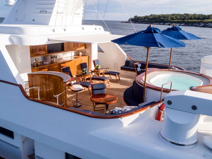 LADY VICTORIA Feadship 120 - sky deck LADY VICTORIA Feadship 120 - sky deck
