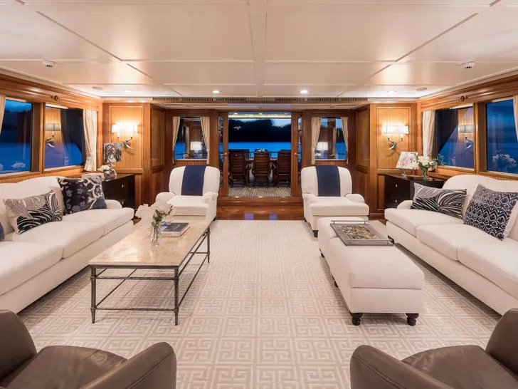 LADY VICTORIA Feadship 120 - saloon LADY VICTORIA Feadship 120 - saloon