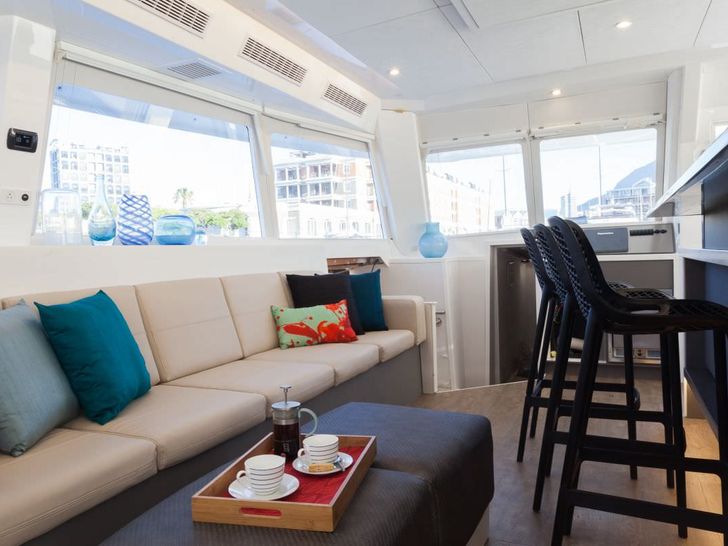 OUT OF OFFICE Blue Ocean 65 - Saloon and Bar Area OUT OF OFFICE Blue Ocean 65 - Saloon and Bar Area