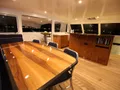 SLIM Gunboat 66 - indoor dining area SLIM Gunboat 66 - indoor dining area