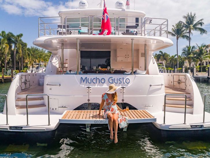 MUCHO GUSTO Horizon 65 - Aft Shot MUCHO GUSTO Horizon 65 - Aft Shot