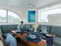 MUCHO GUSTO Horizon 65 - Flybridge Dining Area MUCHO GUSTO Horizon 65 - Flybridge Dining Area