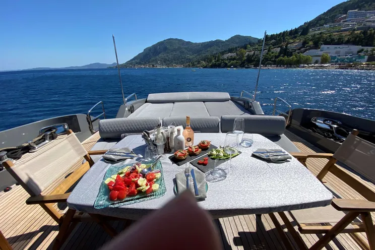 Charter Yacht SUPER TOY - Azimut 85 - 4 Cabins - Corfu - Kefalonia - Ionian Sea - Greece