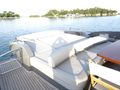 SUPER TOY Azimut 85 - aft deck sunbathing area SUPER TOY Azimut 85 - aft deck sunbathing area