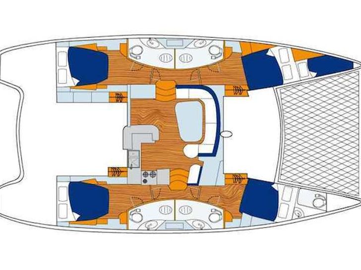 Yacht layout