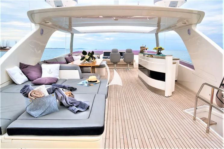 Charter Yacht 4LIFE - Princess 85 - 4 Cabins - Athens - Mykonos - Cyclades - Greece