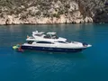 4T'S Astondoa 26m - anchored side profile 4T'S Astondoa 26m - anchored side profile