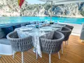 4T'S Astondoa 26m - main aft deck alfresco dining area 4T'S Astondoa 26m - main aft deck alfresco dining area
