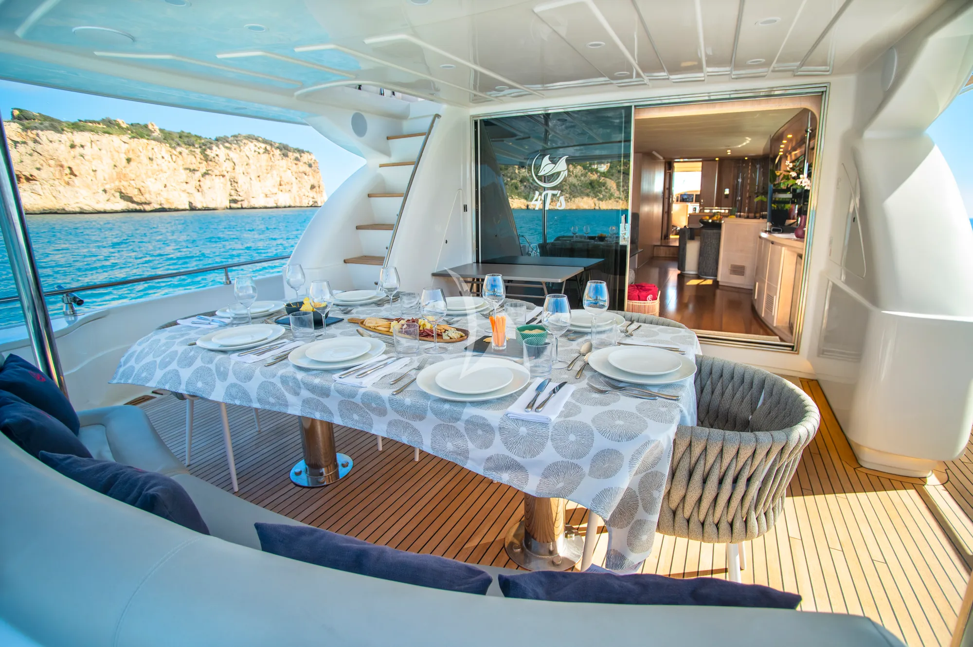 Charter Yacht 4T`S - Astondoa 26m - 5 Cabins - Ibiza - Palma - Mallorca - Balearics - Spain