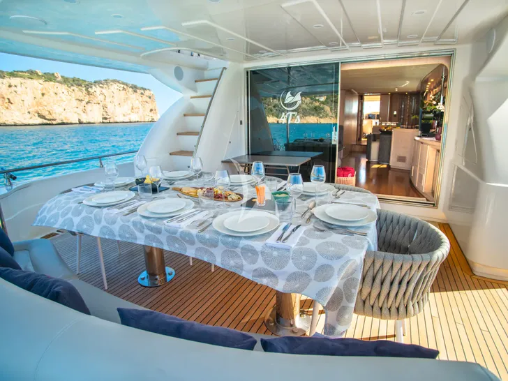 4T'S Astondoa 26m - main aft deck 4T'S Astondoa 26m - main aft deck