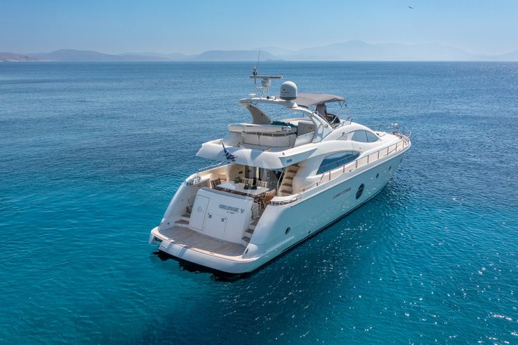 Charter Yacht GEORGE V - Aicon 67 - 4 Cabins - Athens - Mykonos - Rhodes - Santorini
