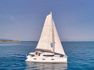 HIGH FIVE - Fountaine Pajot Sanya 57 - 5 Cabins - Athens - Mykonos - Cyclades - Lefkas - Greece HIGH FIVE - Fountaine Pajot Sanya 57 - 5 Cabins - Athens - Mykonos - Cyclades - Lefkas - Greece