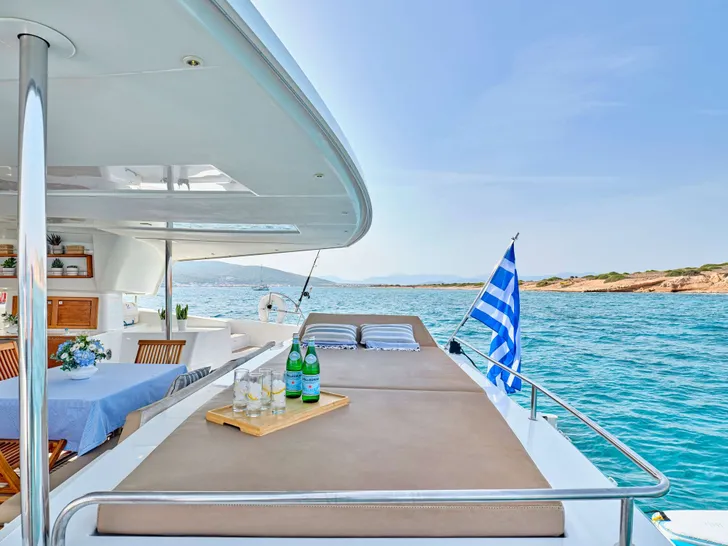 Sunbathing Area - Aft Deck Sunbathing Area - Aft Deck