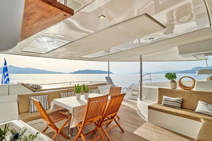Charter Yacht HIGH FIVE - Fountaine Pajot Sanya 57 - 5 Cabins - Athens - Mykonos - Cyclades - Lefkas - Greece