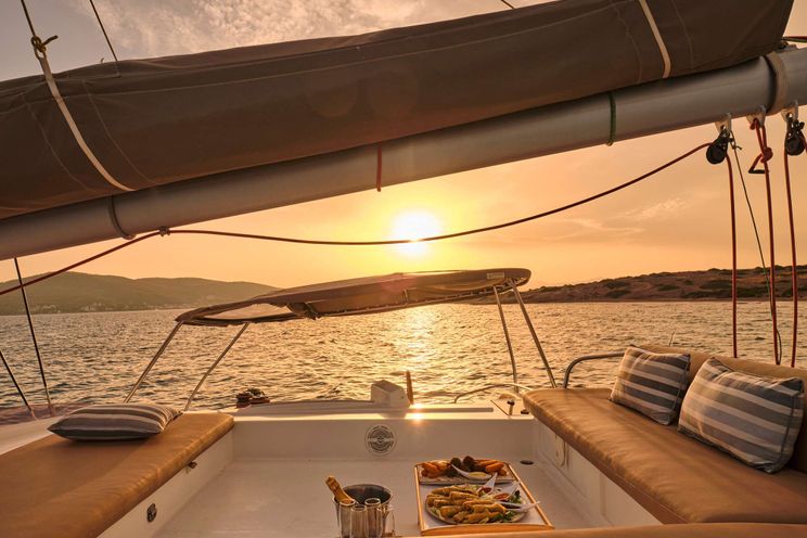 Charter Yacht HIGH FIVE - Fountaine Pajot Sanya 57 - 5 Cabins - Athens - Mykonos - Cyclades - Lefkas - Greece