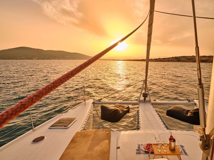 Relaxing time - Fore deck Relaxing time - Fore deck