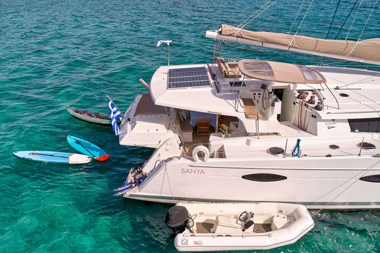 Charter Yacht HIGH FIVE - Fountaine Pajot Sanya 57 - 5 Cabins - Athens - Mykonos - Cyclades - Lefkas - Greece