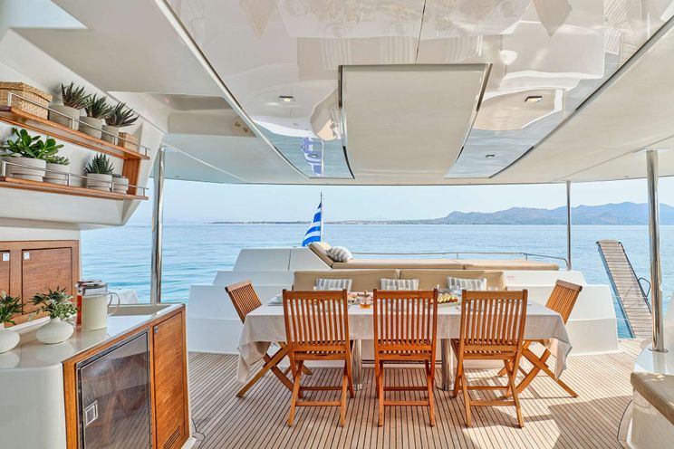 Charter Yacht HIGH FIVE - Fountaine Pajot Sanya 57 - 5 Cabins - Athens - Mykonos - Cyclades - Lefkas - Greece