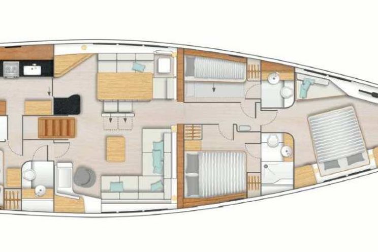 Layout for ALIZEE - Yacht Layout