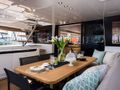 OPAL Lagoon 620 - aft deck dining area OPAL Lagoon 620 - aft deck dining area