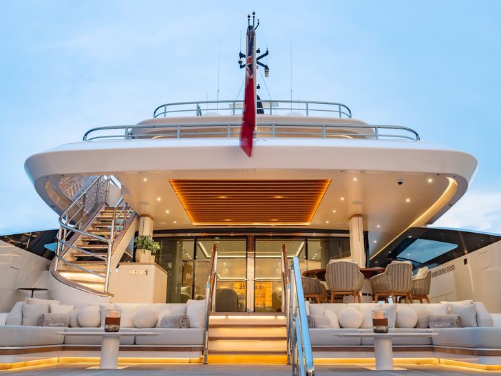 NOCTURNE Benetti B.Now 50m - main aft deck lounge NOCTURNE Benetti B.Now 50m - main aft deck lounge