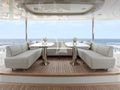 50 FIFTY Ocean Alexander 32L skydeck seating area