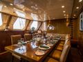 ARKTOS Custom Gulet Motor Sailor 34m - indoor dining area ARKTOS Custom Gulet Motor Sailor 34m - indoor dining area