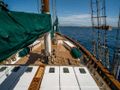 ARKTOS Custom Gulet Motor Sailor 34m - foredeck bronzing area ARKTOS Custom Gulet Motor Sailor 34m - foredeck bronzing area