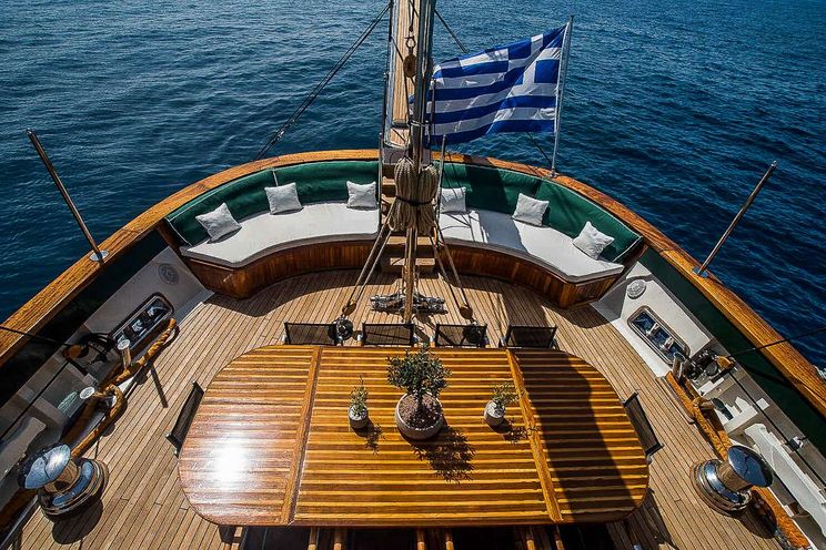 Charter Yacht ARKTOS - Custom Gulet Motor Sailor 34m - 5 Cabins - Athens - Mykonos - Paros - Cyclades - Greece