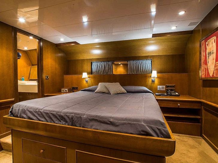 ARKTOS Custom Gulet Motor Sailor 34m - master cabin ARKTOS Custom Gulet Motor Sailor 34m - master cabin