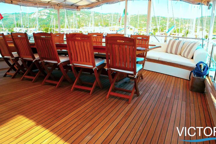 Charter Yacht VICTORIA - Fethiye Shipyard 25m Gulet - 6 Cabins - Olbia - Porto Cervo - La Maddalena - Sardinia - Italy