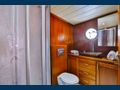 VICTORIA Fethiye Shipyard 25m Gulet master cabin bathroom