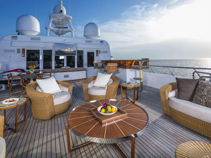 PEGASUS Feadship 52m - sundeck PEGASUS Feadship 52m - sundeck