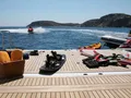 PEGASUS Feadship 52m - swim platform with the water toys PEGASUS Feadship 52m - swim platform with the water toys