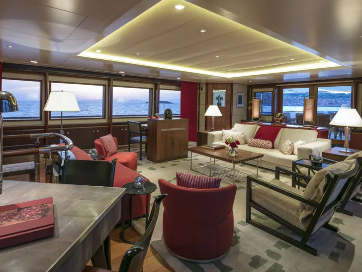 PEGASUS Feadship 52m - main saloon PEGASUS Feadship 52m - main saloon