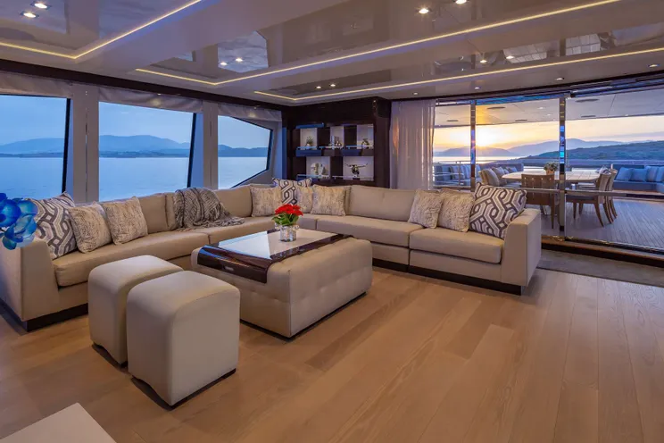 Charter Yacht AQUA LIBRA - Sunseeker 131 - 5 Cabins - Athens - Mykonos - Greece