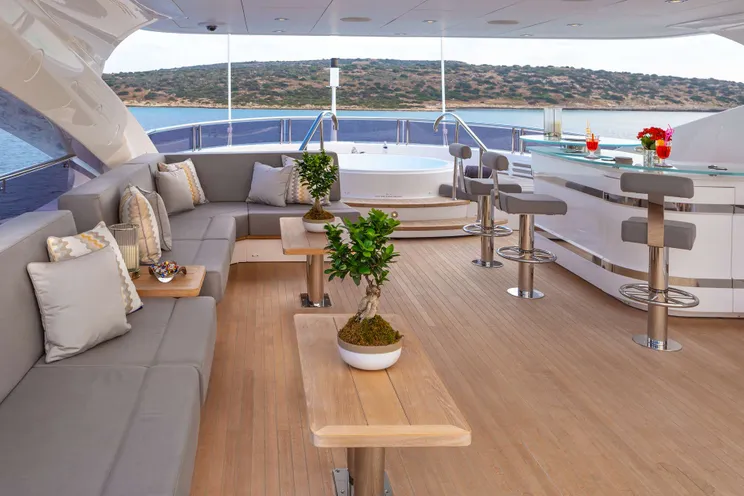 Charter Yacht AQUA LIBRA - Sunseeker 131 - 5 Cabins - Athens - Mykonos - Greece